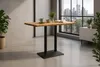 Bistrotisch Baumkante 120 x 60 cm massiv Akazie natur Produktbild-Vorschau 1