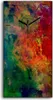 Wandbild Leinwand Bilder Wanduhr Geräuschlos 30x60 Malerei Produktbild-Vorschau 1