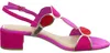 MARCO TOZZI Damen Sandale Textil Sandalette Metallic Produktbild-Vorschau 9