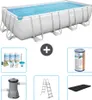 Bestway Rechteckiges Power Steel-Schwimmbecken – 488 x 244 Produktbild-Vorschau 1