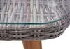 Poly-Rattan Esstisch MCW-H65, Garten-/Lounge-Tisch, Stahl + Produktbild-Vorschau 4