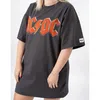 AC/DC - Dámske tričkové šaty NS6944 (S) (čierna/červená) Náhľad obrázku produktu 3