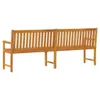 vidaXL Zahradní lavičky pro 1 osobu 219 x 55,5 x 90 cm z Náhled obrázku produktu 5