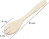 Cucchiaio da insalata in legno di faggio, lunghezza 25 cm Anteprima dell’immagine prodotto 3