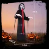 Squelette de Halloween gonflable, 310 cm, avec éclairage Voir les images du produit 3