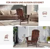 Adirondack-Gartenstuhl mit Becherhalter Gartenliege Produktbild-Vorschau 9