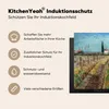 KitchenYeah© Herdabdeckplatte Weg durch ein Weidenfeld - Produktbild-Vorschau 6