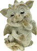 Süßer Garten Drache stehend Steinoptik 17 cm Figur Produktbild-Vorschau 1