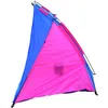 Strandmuschel ENERO CAMP SUN 200x120x120 cm – Grau-Blau – Produktbild-Vorschau 8