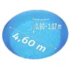 Ersatzfolie Ø 4,60 x 1,07/1,10 m 0,35 mm blau Produktbild-Vorschau 2