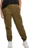 Urban Classics Ladies - High Waist Cargo Pants oliv - XL Produktbild-Vorschau 6
