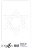 Aufkleber / Autoaufkleber - JDM - Die cut - Star Of David Produktbild-Vorschau 2