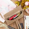 Vera Pelle Damen Wildledertasche Nodo Beige Produktbild-Vorschau 9