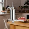 GOPLUS Edelstahl Wurstfueller Wurstfuellmaschine manuell Produktbild-Vorschau 9