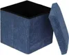 Taburet s úložným prostorem 38 x 38 x 38 cm růžová Náhled obrázku produktu 4