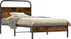 vidaXL Bettgestell ohne Matratze 90x200 cm Räuchereiche Produktbild-Vorschau 1