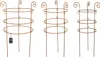 KOTARBAU®  3er Set Edelrost-Rankhilfe Deko-Blumenringstütze Produktbild-Vorschau 1