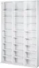 A white, multi-shelf storage unit is shown against a white background. Produktbild-Vorschau