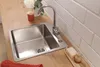 Edelstahl Einbauspüle Spülbecken Küchenspüle Spüle 50 x 50 Produktbild-Vorschau 3