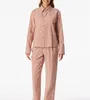 Schiesser dames pyjama, lange model, maat 40, terracotta Productafbeelding-voorbeeld 7