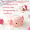 LED Axolotl Nachtlicht,Verstellbares Silikon Produktbild-Vorschau 8