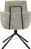 home24 Armlehnenstuhl - Drehbar - Chenille / Eisen Produktbild-Vorschau 6