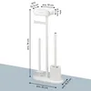 Ensemble WC sur pied 4 en 1 eluno ZINOLA - blanc crème Voir les images du produit 7