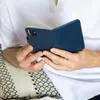 Selencia Echtleder Klapphülle iPhone 12 Mini - Blau Produktbild-Vorschau 5