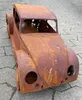 Auto Käfer om te beplanten/decoreren, 70x30x29cm. Gemaakt Productafbeelding-voorbeeld 2