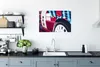 MuchoWow® Poster Rennwagen - Nummer - Blau - Rot 60x40 cm - Produktbild-Vorschau 2