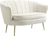 HOMCOM 2 Sitzer Sofa, Couch, gepolsterter Polstersofa, Produktbild-Vorschau 1