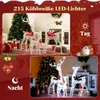 COSTWAY 3-delige LED-rendierfamilie, kerstverlichting met Productafbeelding-voorbeeld 4