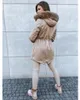 Dstreet. Parka para mujer, modelo Goddess, color beige, Vista previa de la imagen del producto 12