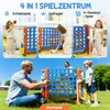4-in-1 Spiele-Set, Vier Gewinnt, höhenverstellbar, Produktbild-Vorschau 4