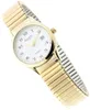REGENT F-894 Damenuhr Gold Edelstahl 29 mm Zugband Datum 5 Produktbild-Vorschau 3