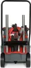 A front view of a wet/dry vacuum cleaner with accessories. Anteprima dell’immagine prodotto