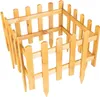 Steckzaun Holz Hellbraun H 40 x B 59,5 cm 4 Stück Produktbild-Vorschau 7