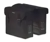 A pair of black bicycle panniers shown from a three-quarter front view against a white background. Náhled obrázku produktu