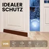 Türdichtung selbstklebend Zugluftstopper Tür 200cm Produktbild-Vorschau 2