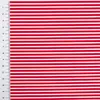 Baumwollstoff Meterware Popeline Streifen rot weiß 1,50m Produktbild-Vorschau 3