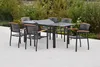 Merxx Gartenmöbel Set Tinos 7tlg., 6 Stapelsessel, Produktbild-Vorschau 2