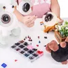 752 Stück Kunststoff Sicherheitsaugen Set, Teddyaugen Produktbild-Vorschau 4