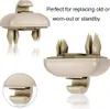 2 Pcs Innen Sonnenblende Haken Clips Halterung für Audi A1 Produktbild-Vorschau 5