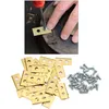 12x Trade-Shop Messer Edelstahl-Klingen Titan 36x18x0,9mm Produktbild-Vorschau 4