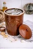 KERAZO 10 Liter Rumtopf mit Deckel und Früchtedekor - Produktbild-Vorschau 5