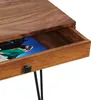 Wohnling Table basse en bois massif de Sheesham 120 x 60 x Voir les images du produit 3