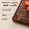 Deleca Grande Planche à Découper Bois de Noyer - Billot, Voir les images du produit 4