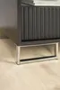 Möbelbein Silber-Chrom, 90 mm hoch, 200 mm lang, elegantes Produktbild-Vorschau 7