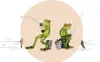 Formano lustige Frösche Figur Frosch Angler sitzend Fisch Produktbild-Vorschau 10