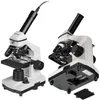 Bresser Optics NV 20X-1280X, Optisches Mikroskop, Schwarz, Produktbild-Vorschau 3